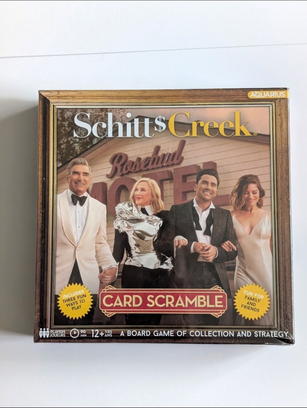 New Sealed Schitt's Creek Card Scramble Board Game Aquarius Pop Culture